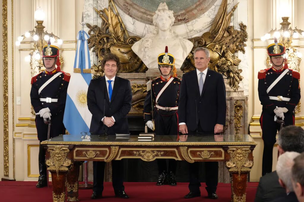Milei nombra nuevo canciller y afianza lazos con Estados Unidos