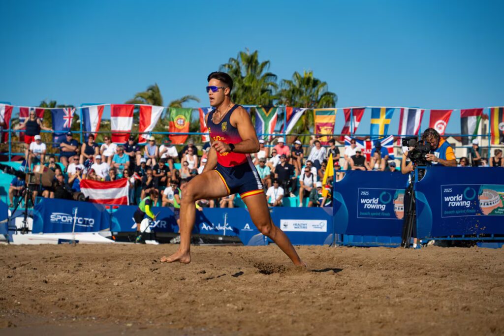Ander Martín: Subcampeón mundial de 'beach sprint' en el evento olímpico