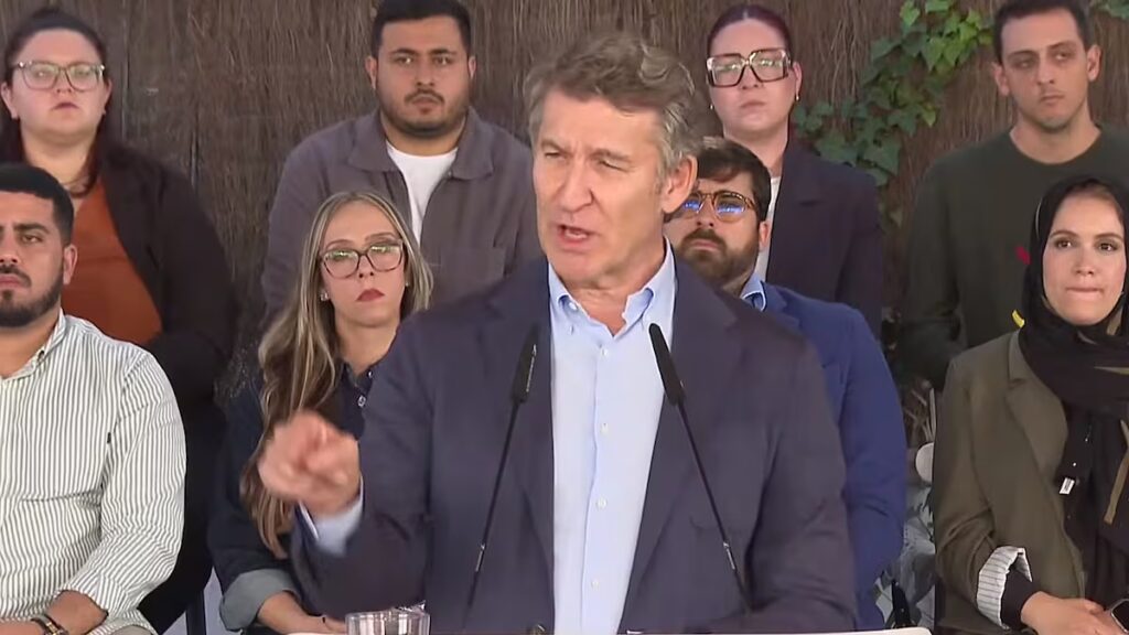 Feijóo denuncia a Sánchez por "romper la independencia judicial" en directo