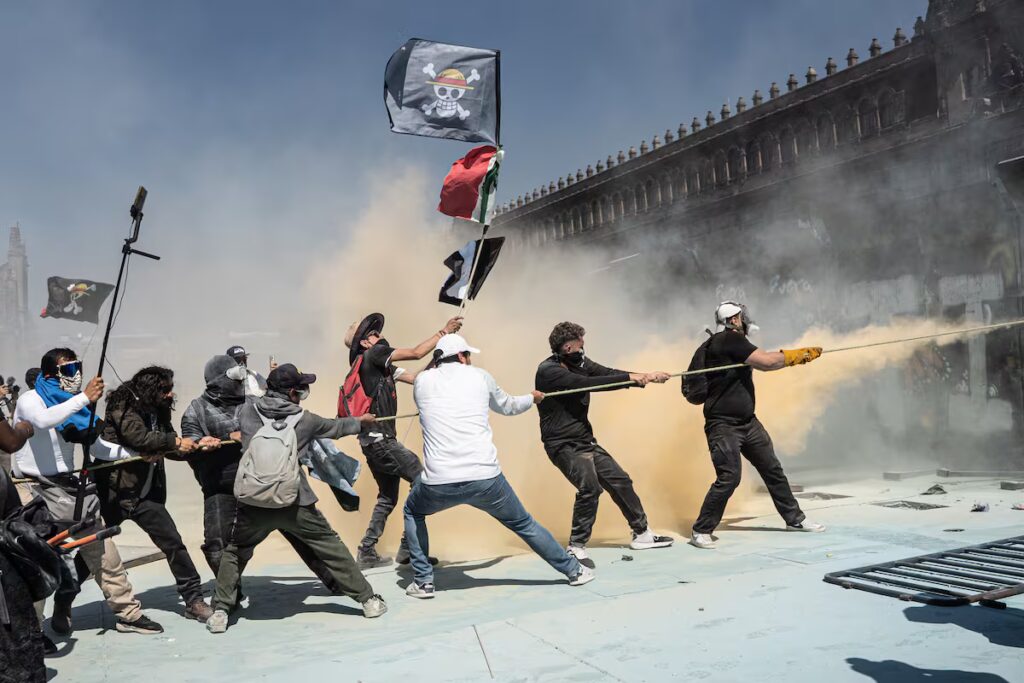 Generación Z en México: Multitud apoya manifestación a pesar de baja afluencia juvenil