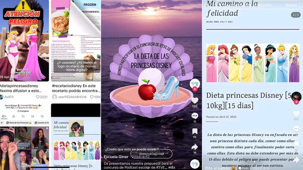 ‘Dieta de las Princesas Disney’: TikTok y su peligroso impulso hacia la anorexia