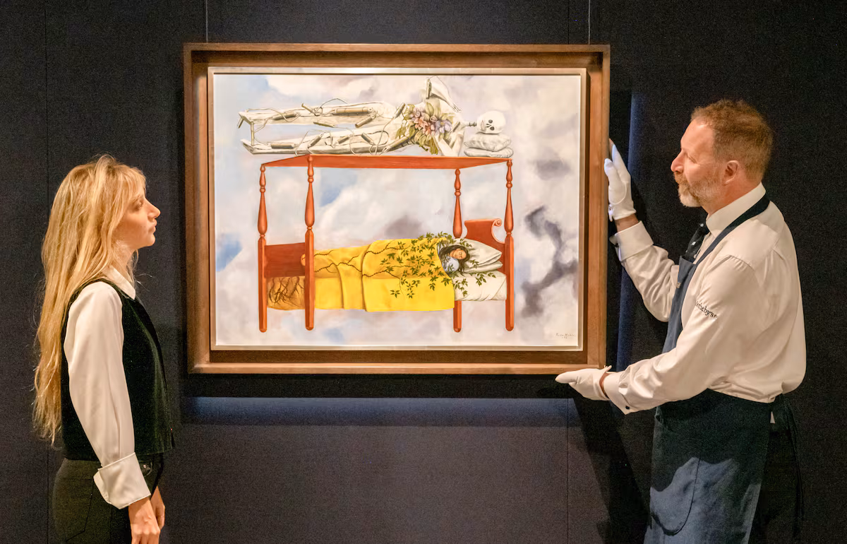 Frida Kahlo: el cuadro récord, un regalo para su amante fotógrafo