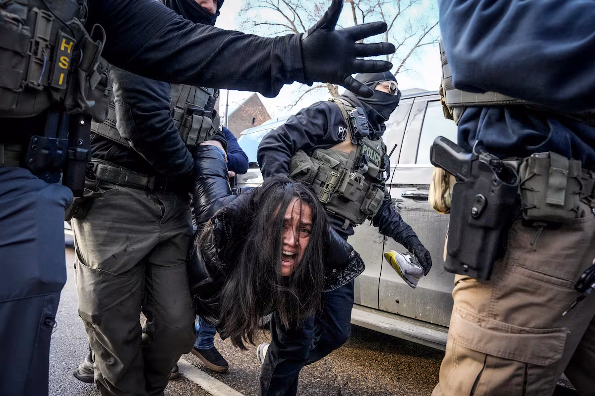 El año aterrador del ICE: la cara dura de la política migratoria de Trump