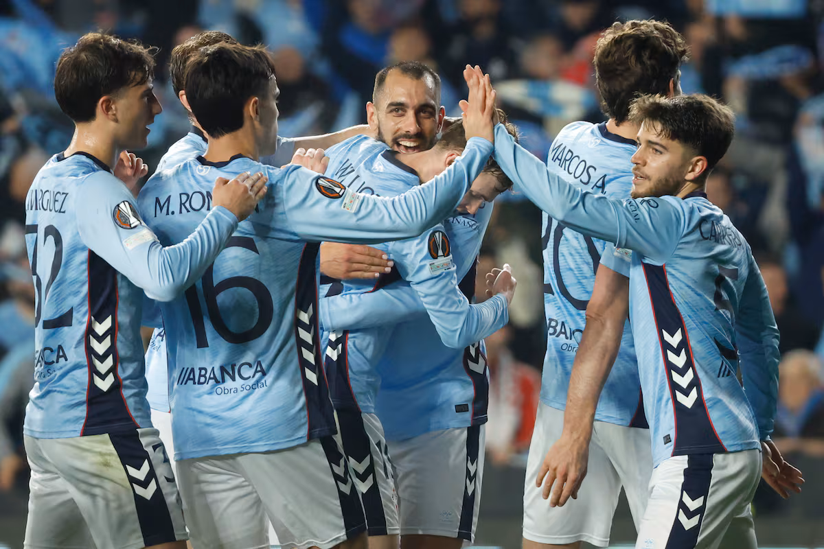El Celta vuelve a octavos de Europa League con Giráldez tras nueve años
