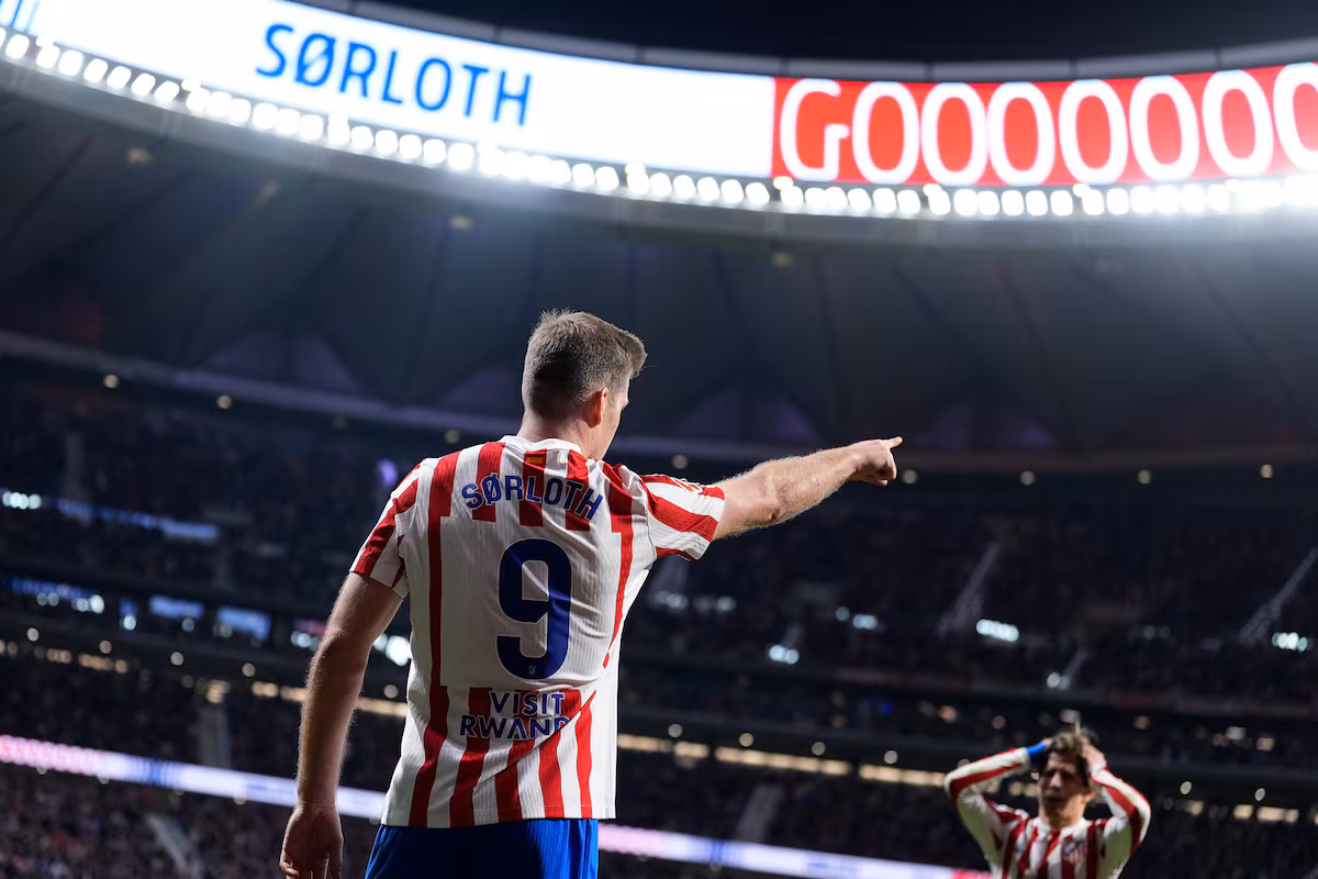 Sorloth brilla y Griezmann deslumbra en el triunfo del Atlético sobre el Espanyol