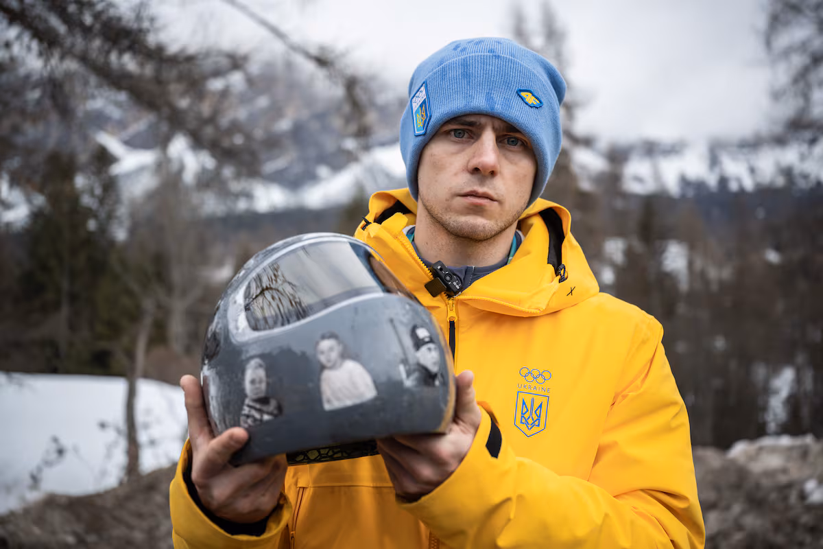 Vladyslav Heraskevych, descalificado en Juegos por casco homenaje a caídos en Ucrania