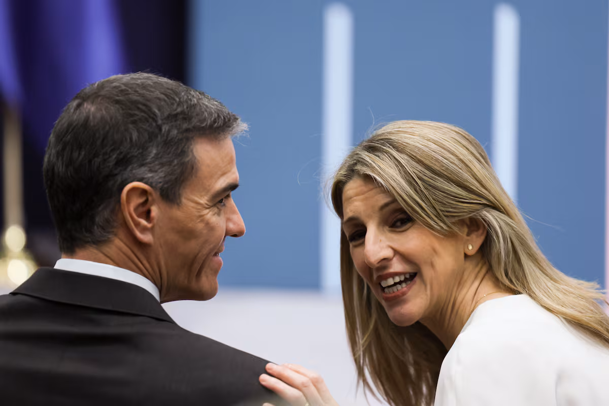 Yolanda Díaz a Pedro Sánchez: "Estás en el lado correcto de la historia"