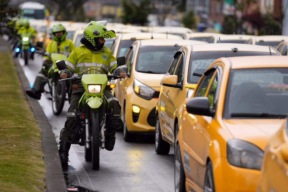 Taxis de secuestros en Bogotá vinculados a una misma persona
