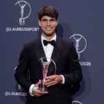 Alcaraz, Sabalenka y Lamine Yamal triunfan en los Premios Laureus en Madrid