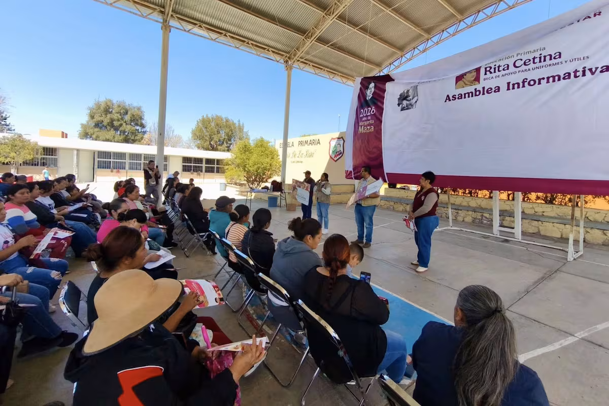 Beca Rita Cetina 2026: Entrega de tarjetas y nuevo bono de $2,500