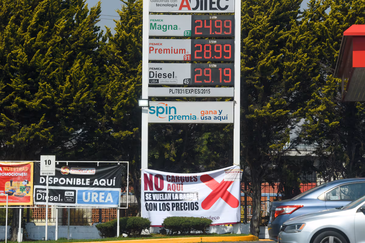 Debilidad en el pacto del diésel en México por altos costos y suministros