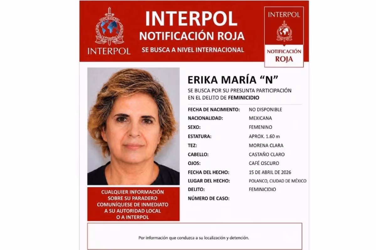 Erika María Herrera arrestada en Venezuela por el homicidio de Carolina Flores Gómez