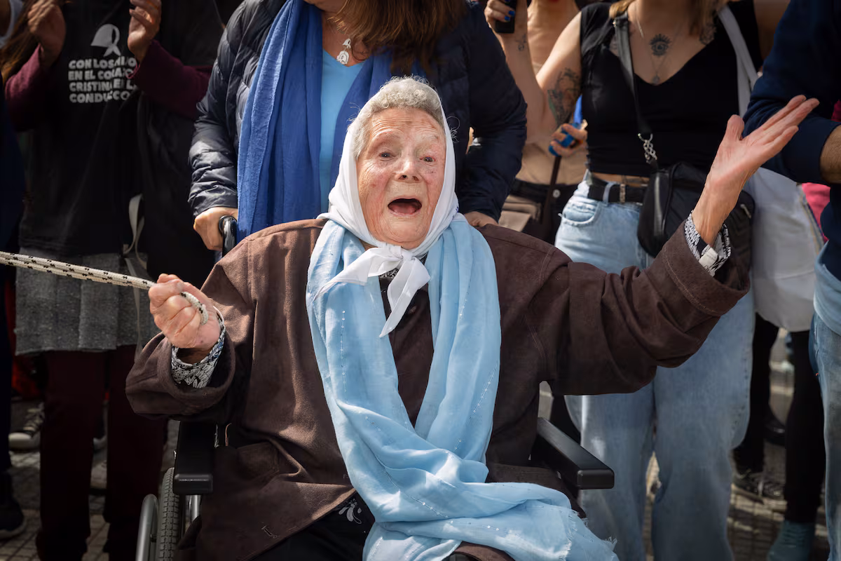 Fallece Visitación de Loyola, emblemática madre de Plaza de Mayo en España