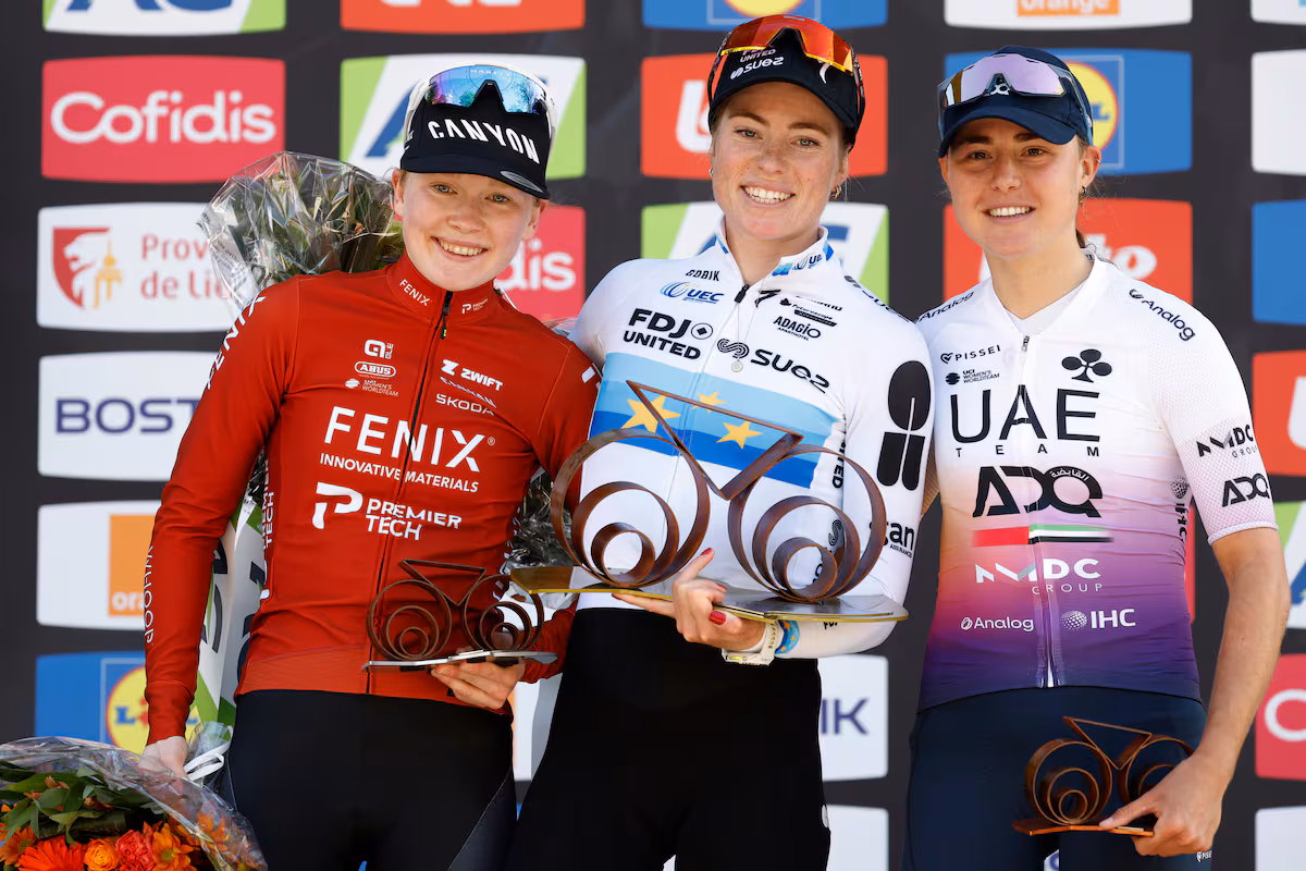 Paula Blasi nearly clinches victory in women's Flecha Valona