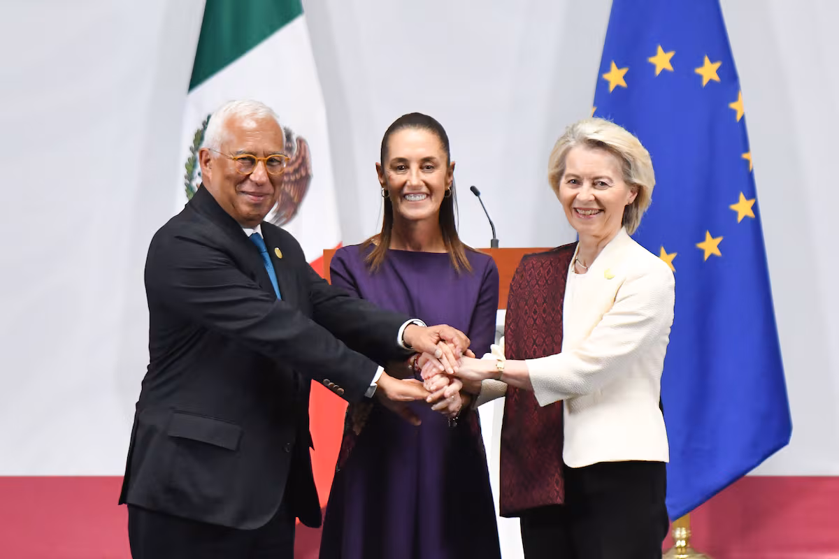 México concluye cumbre con la UE en el contexto del TMEC