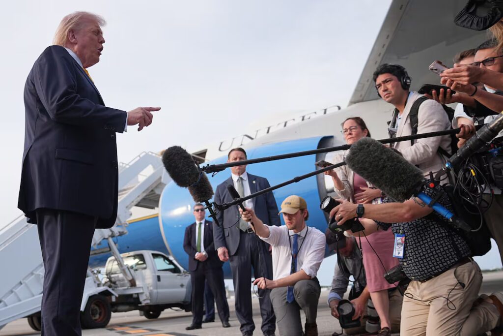 Trump asegura evacuación segura de barcos neutrales en el estrecho de Ormuz