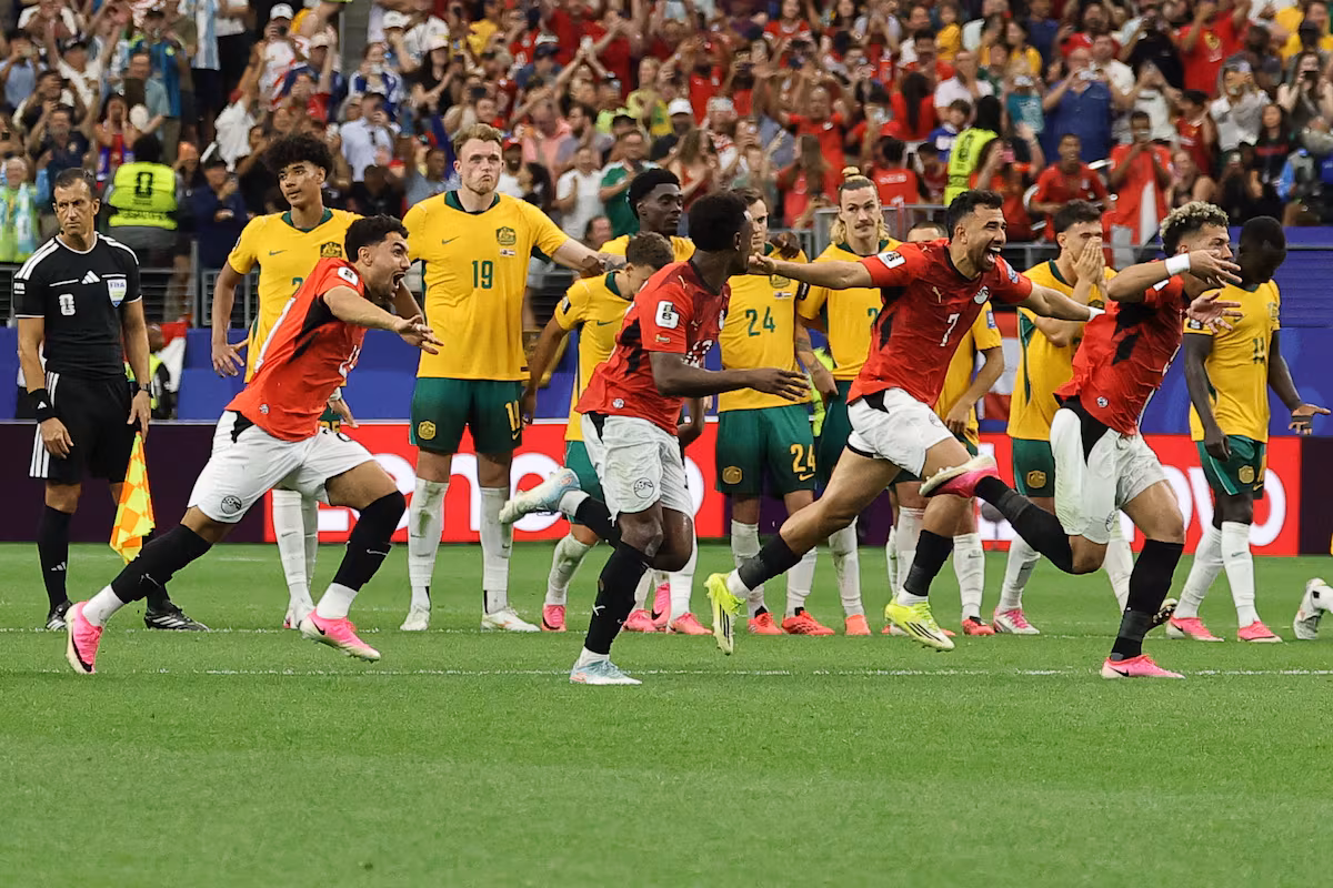 Egipto supera a Australia tras goles en contra de Hany
